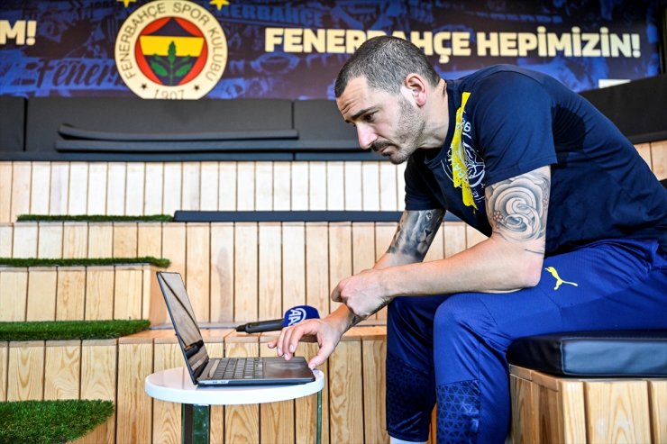 Fenerbahçe'nin İtalyan yıldızı Leonardo Bonucci, AA'nın "Yılın Kareleri" oylamasına katıldı