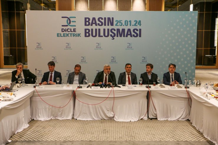 Dicle Elektrik Genel Müdürü Arvas "Basın Buluşması"nda konuştu: