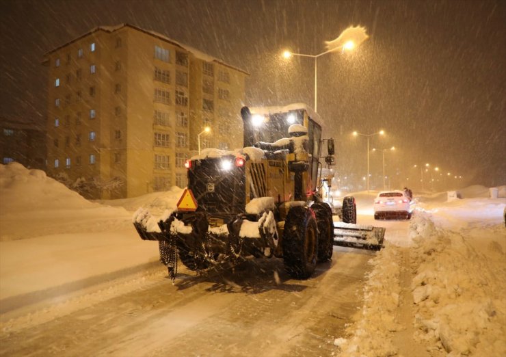 Bitlis'te kar etkili oluyor