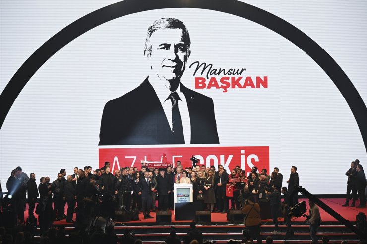 CHP Genel Başkanı Özel, ABB'nin "5 Yılın Projeleri Tanıtım ve Bilgilendirme Toplantısı"nda konuştu: