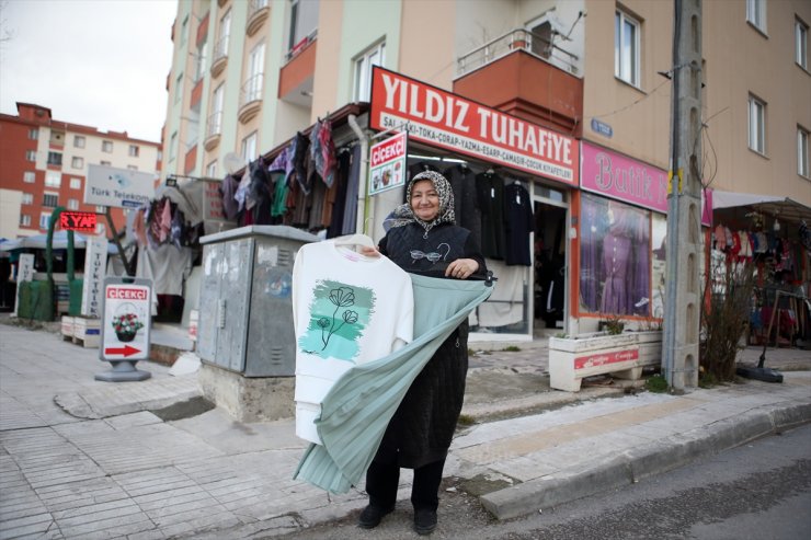 Kadın girişimci mikrokredi desteği sayesinde kendi iş yerinin sahibi oldu