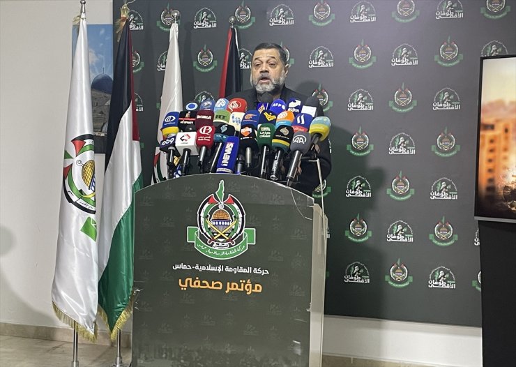 Hamas: İsrail ile esir takası anlaşması için Gazze'ye saldırıların nihai olarak durmalı