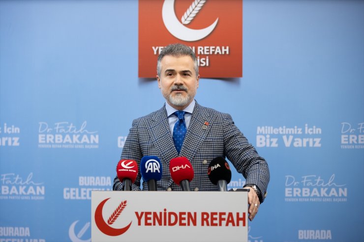 Yeniden Refah Partisi Genel Başkan Yardımcısı Kılıç, MYK sonrası açıklama yaptı: