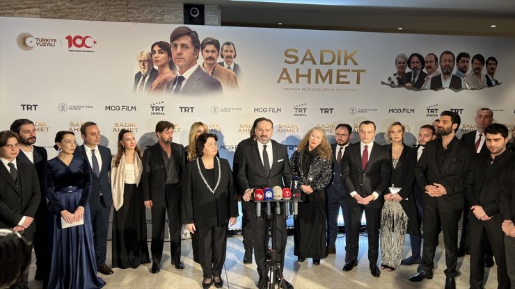 TRT ortak yapımı "Sadık Ahmet" filminin galası yapıldı