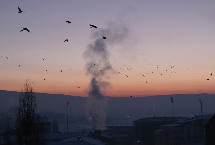 Erzurum, Kars, Ağrı, Ardahan ve Tunceli'de dondurucu soğuk etkisini sürdürüyor