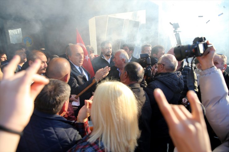 Muğla Büyükşehir Belediye Başkan adayı Ayaydın, Milas-Bodrum Havalimanı'nda karşılandı