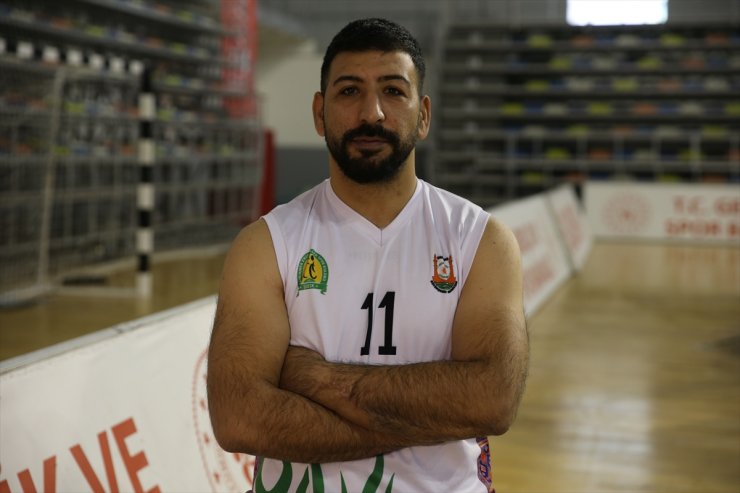 Terör gazisinin hayatı basketbol ile değişti