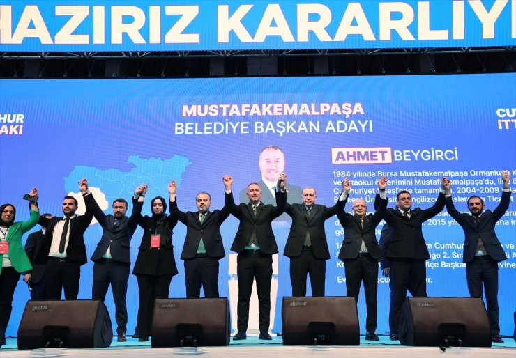 Cumhurbaşkanı Erdoğan, Bursa'da AK Parti Aday Tanıtım Toplantısı'nda konuştu: (2)