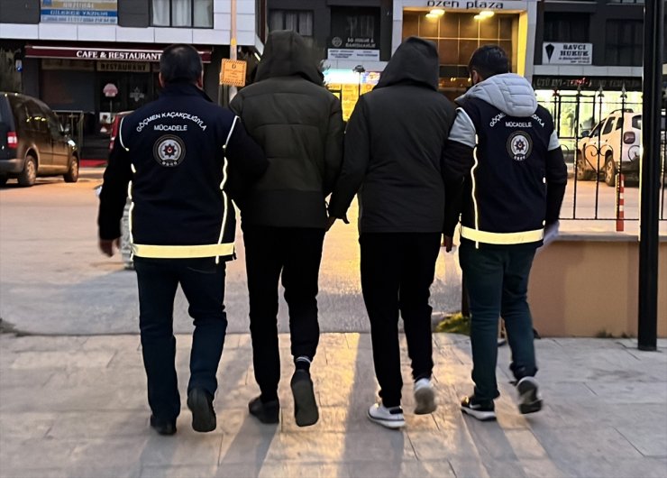 Edirne'de göçmen kaçakçılığı iddiasıyla gözaltına alınan 2 şüpheli tutuklandı