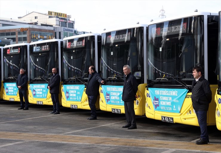 İstanbul'un yeni otobüsleri tanıtıldı