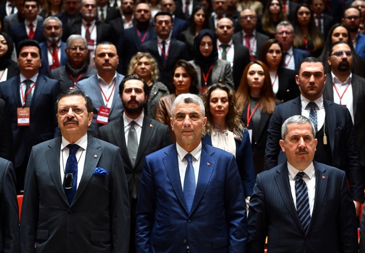 Ticaret Bakanı Bolat, "TOBB Türkiye 100 Ödül Töreni"nde konuştu: