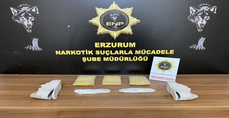 Erzurum'da uyuşturucu operasyonunda 4 şüpheli yakalandı