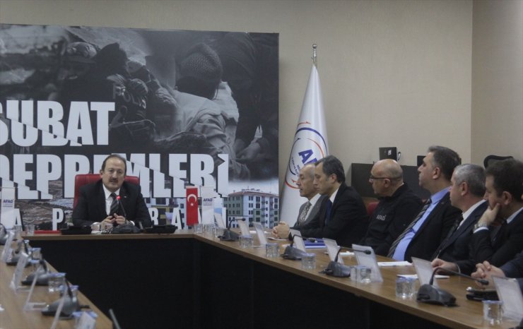 Mersin'de "6 Şubat İl Değerlendirme Toplantısı" yapıldı