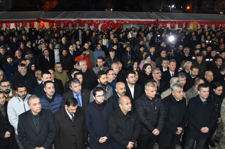 Osmaniye'de 6 Şubat depremlerinde hayatını kaybedenler için "Sessiz Yürüyüş"