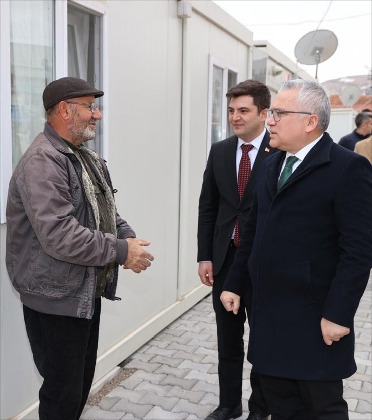 Sivas Valisi Şimşek, Malatya'nın Doğanşehir ilçesini ziyaret etti