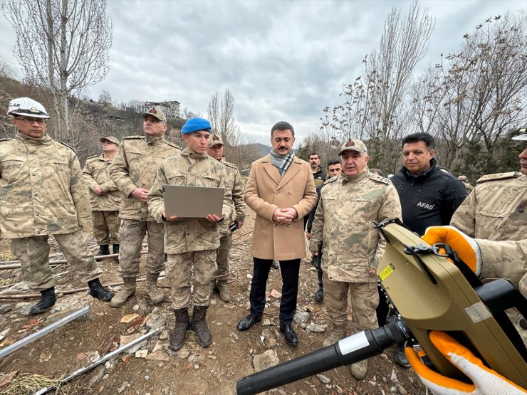 Jandarma Genel Komutan Yardımcısı Korgeneral Koç, Tunceli'de ziyaretlerde bulundu