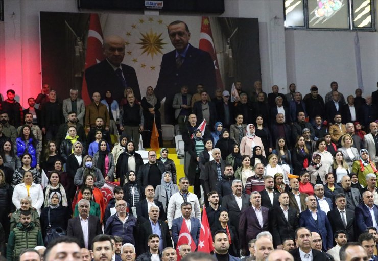 Mersin'de Cumhur İttifakı'nın ilçe belediye başkan adayları tanıtıldı