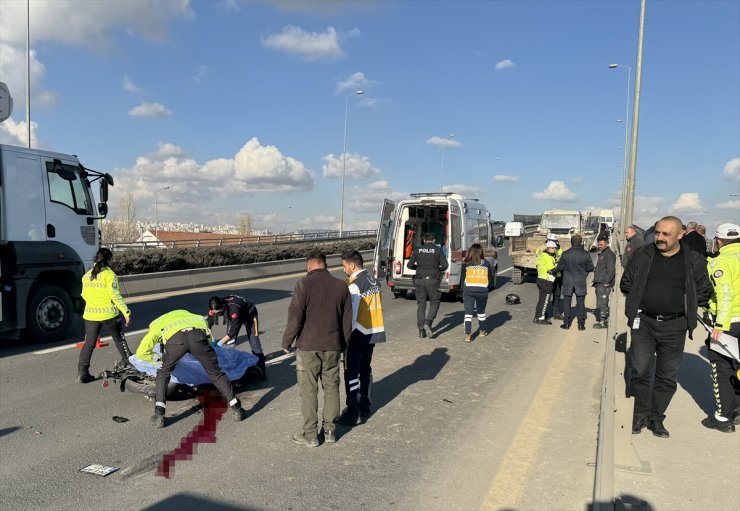 Başkentte traktörle çarpışan motosikletin sürücüsü öldü