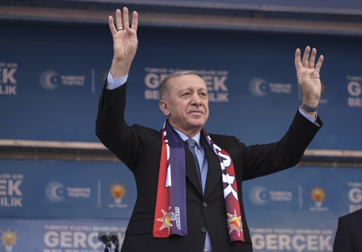 Cumhurbaşkanı ve AK Parti Genel Başkanı Erdoğan, Zonguldak mitinginde konuştu: (2)