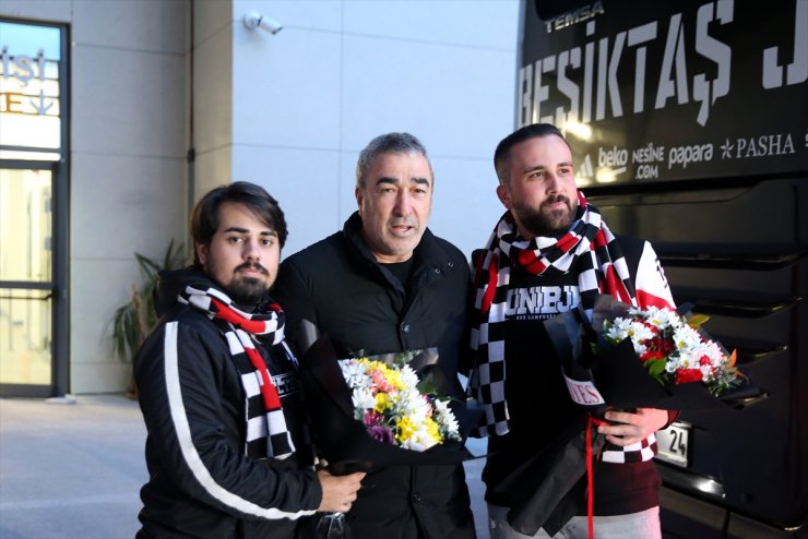 Beşiktaş kafilesi, Kayseri'ye geldi