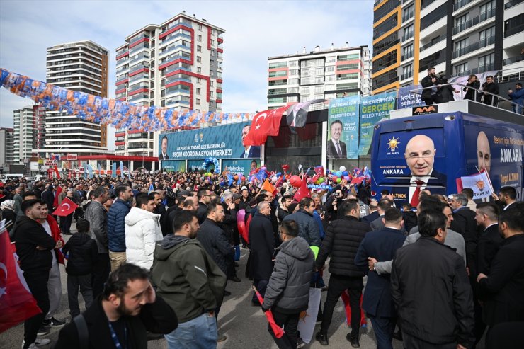 Cumhur İttifakı'nın ABB başkan adayı Altınok, Altındağ'da açılışa katıldı: