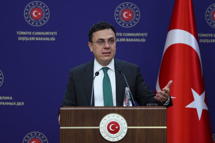 Dışişleri Bakanlığı Sözcüsü Keçeli, basın toplantısında konuştu: (2)