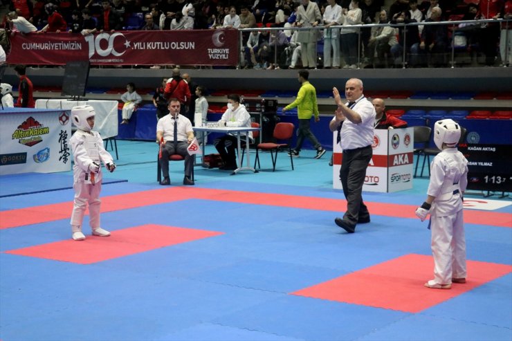 Türkiye Kyokushin Stil Karate Şampiyonası Karabük'te başladı