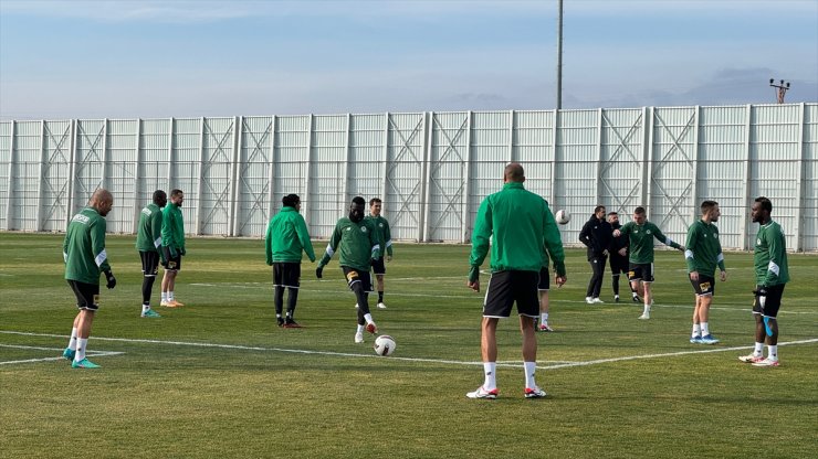 Konyaspor, Beşiktaş maçının hazırlıklarını sürdürdü