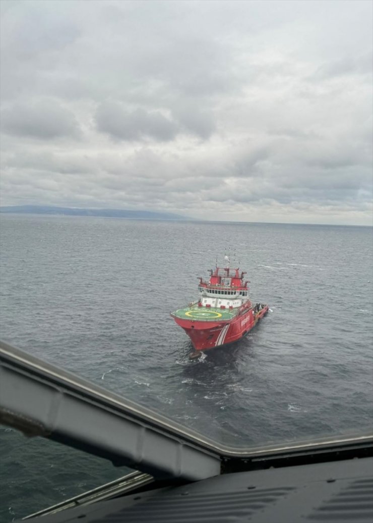 Marmara Denizi'nde batan kuru yük gemisi için dalış yapılacak