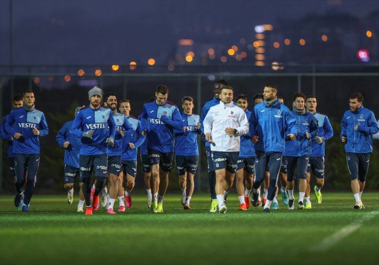 Trabzonspor, Pendikspor maçı hazırlıklarını sürdürdü