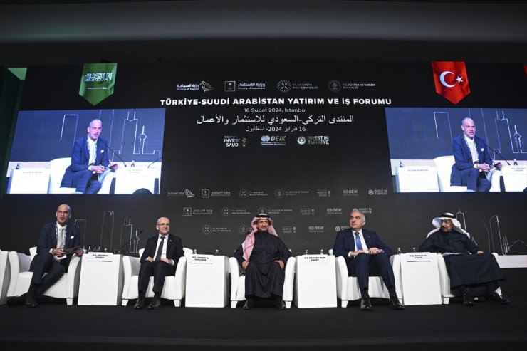 Suudi Arabistan'dan bakanlar, Türkiye ile ülkeleri arasındaki ekonomik ortaklık fırsatlarını anlattı