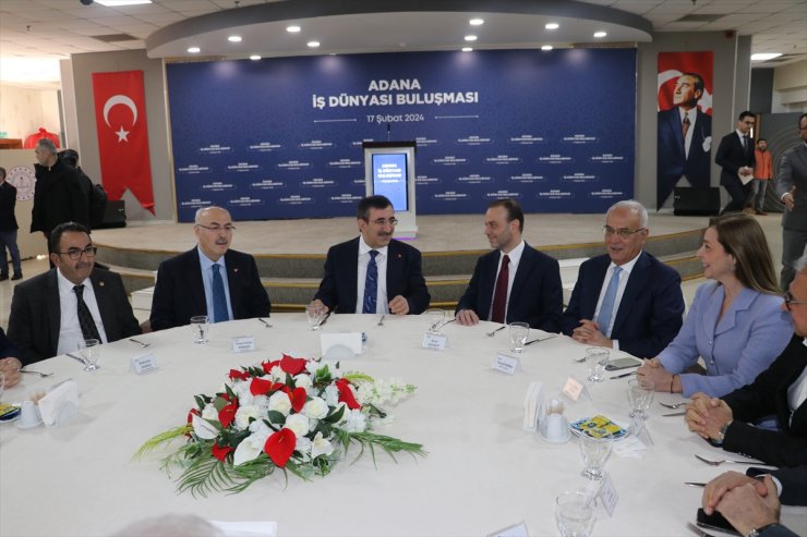 Cumhurbaşkanı Yardımcısı Yılmaz, Adana İş Dünyası Buluşması'nda konuştu:
