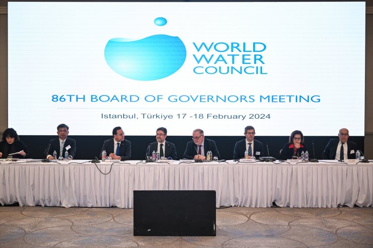 Tarım ve Orman Bakanı Yumaklı, Dünya Su Konseyi Guvernörler Toplantısı'nda konuştu: