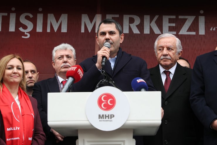 Bayrampaşa'da MHP Seçmen İletişim Merkezi açıldı