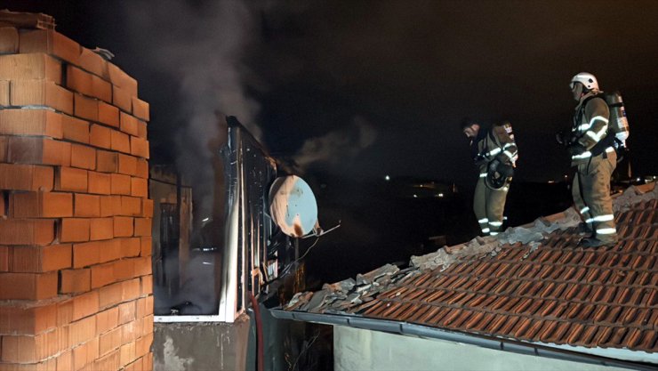 Kırıkkale'de müstakil evde çıkan yangın söndürüldü