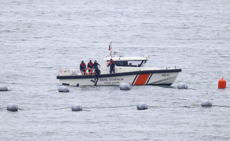 GÜNCELLEME 2 - Marmara Denizi'nde batan geminin mürettebatını arama çalışmaları 4. gününde sürüyor