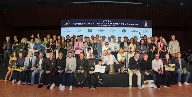 14. Regnum Carya Pro-Am Golf Turnuvası, Antalya'da tamamlandı