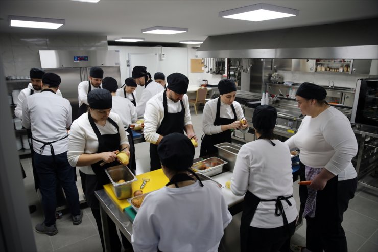 Edirne'de sektörün ihtiyacı aşçılar Gastro Akademi'de yetişecek