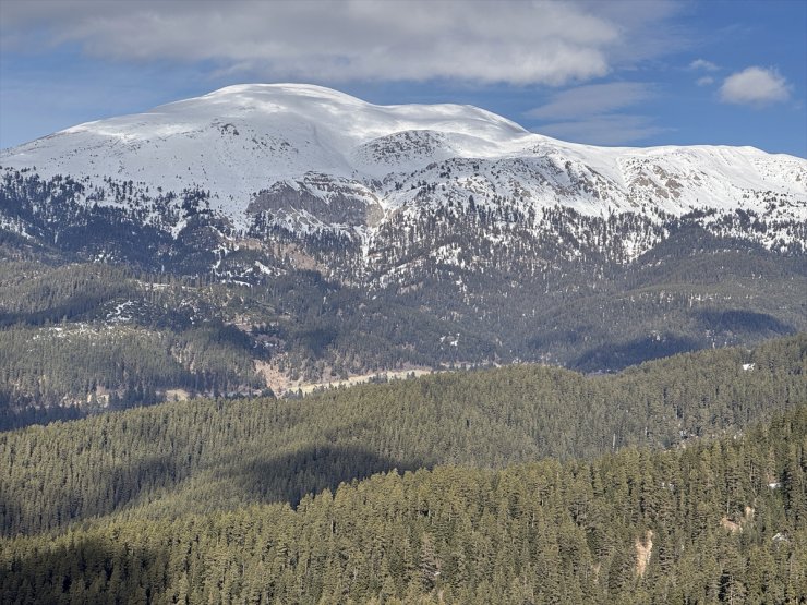 Sıcak havalar Ilgaz Dağı'ndaki turizmcileri ve kayakseverleri endişelendiriyor