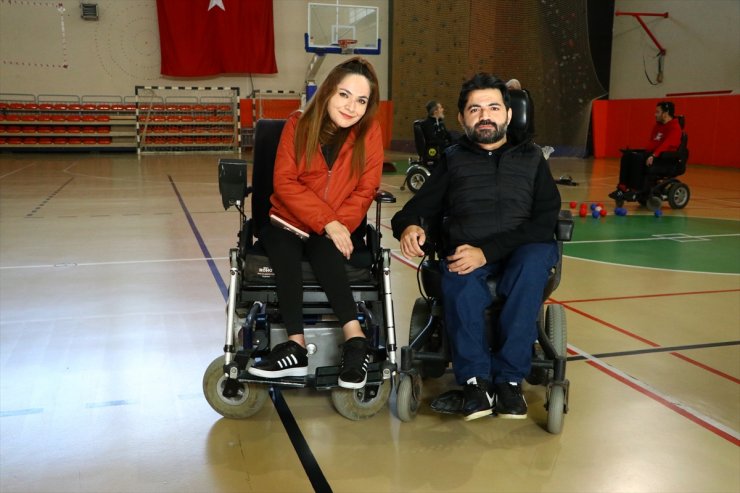 Tekirdağlı bedensel engelli kardeşler boccia milli takımda yer almak istiyor