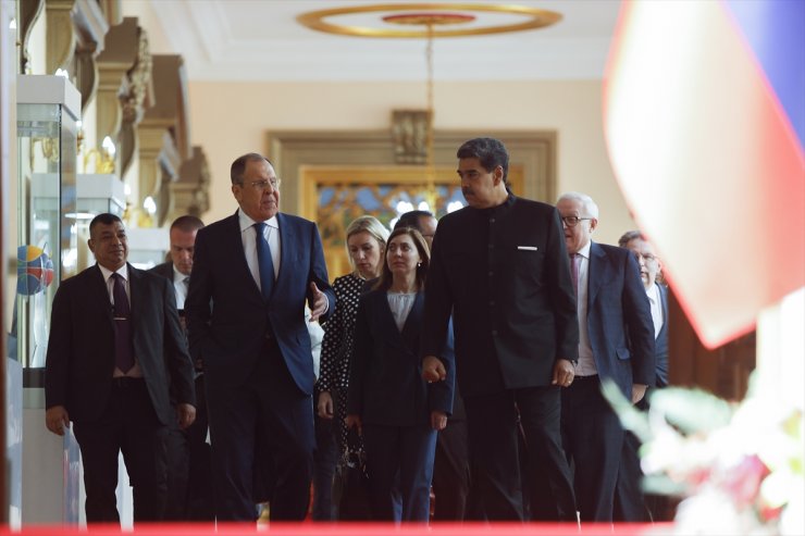 Rusya Dışişleri Bakanı Lavrov, Venezuela Devlet Başkanı Maduro ile görüştü