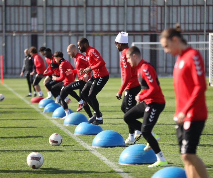 Samsunspor, Çaykur Rizespor maçının hazırlıklarını sürdürdü