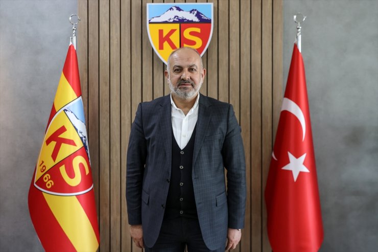 Kayserispor Kulübü Başkanı Ali Çamlı, takıma ve Burak Yılmaz'a güveniyor: