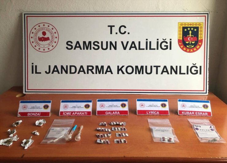 Samsun'da uyuşturucu operasyonlarında 5 zanlı yakalandı