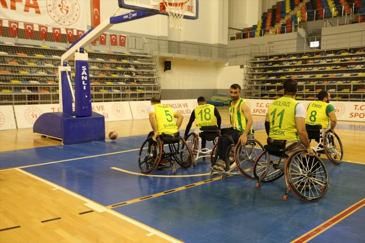 Şanlıurfalı engelli basketbolcular Süper Lig'e bir adım daha yaklaştı