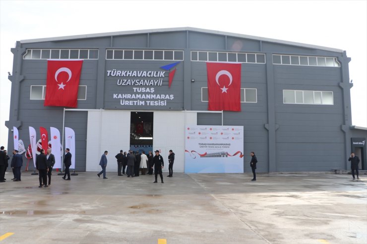 TUSAŞ'ın Kahramanmaraş'ta uçak parçası üretecek tesisi açıldı