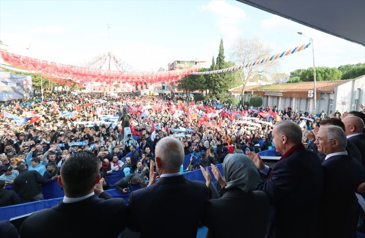 Cumhurbaşkanı ve AK Parti Genel Başkanı Erdoğan, Balıkesir mitinginde konuştu: (3)