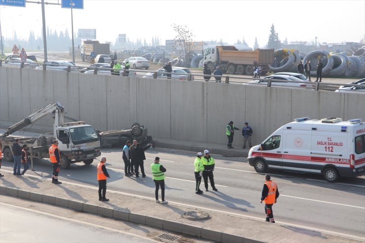 Kahramanmaraş'ta trafik kazasında 1 kişi öldü, 1 kişi yaralandı