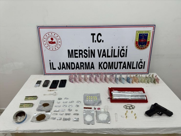 Mersin'de uyuşturucu operasyonunda 6 zanlı yakalandı