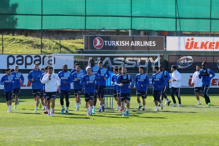 Trabzonspor'da Adana Demirspor maçı hazırlıkları devam ediyor